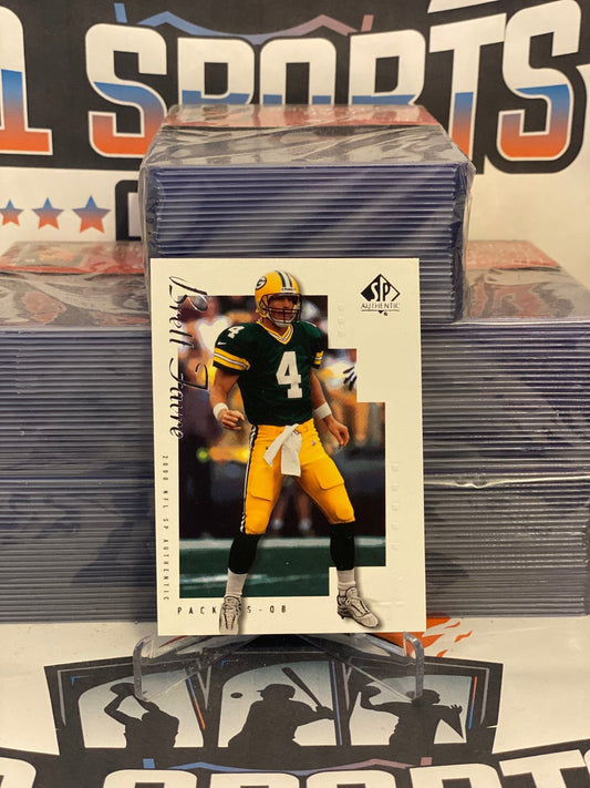 2000 Upper Deck SP Authentic Brett Favre #32