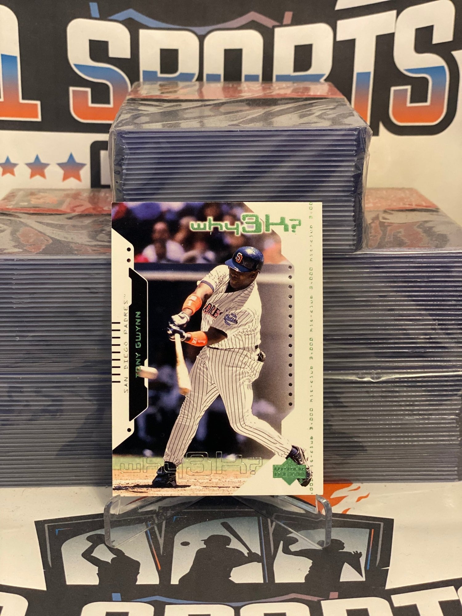 2000 Upper Deck (Why 3K?) Tony Gwynn #67