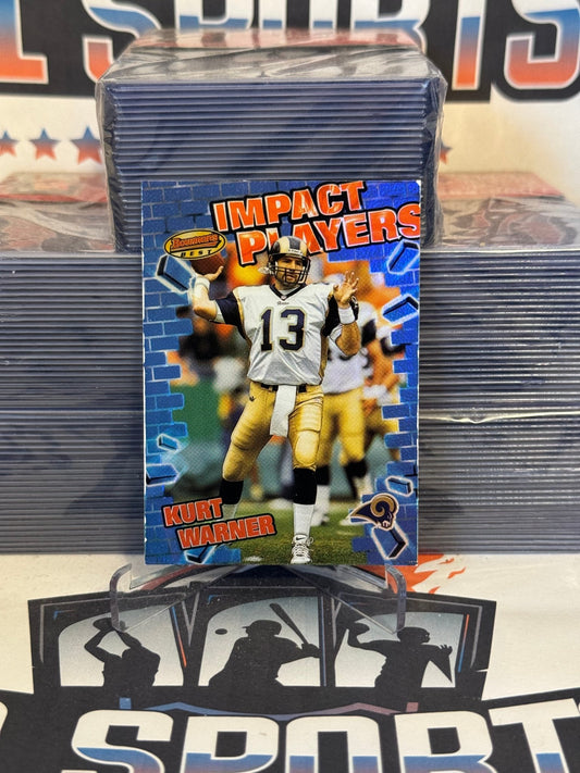 2001 Bowman's Best (Impact Players) Kurt Warner #IP14