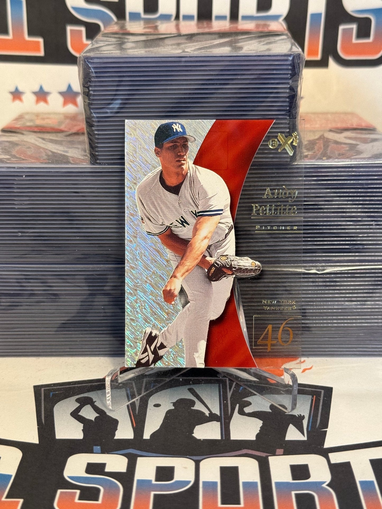 2001 Skybox EX Andy Pettitte #28