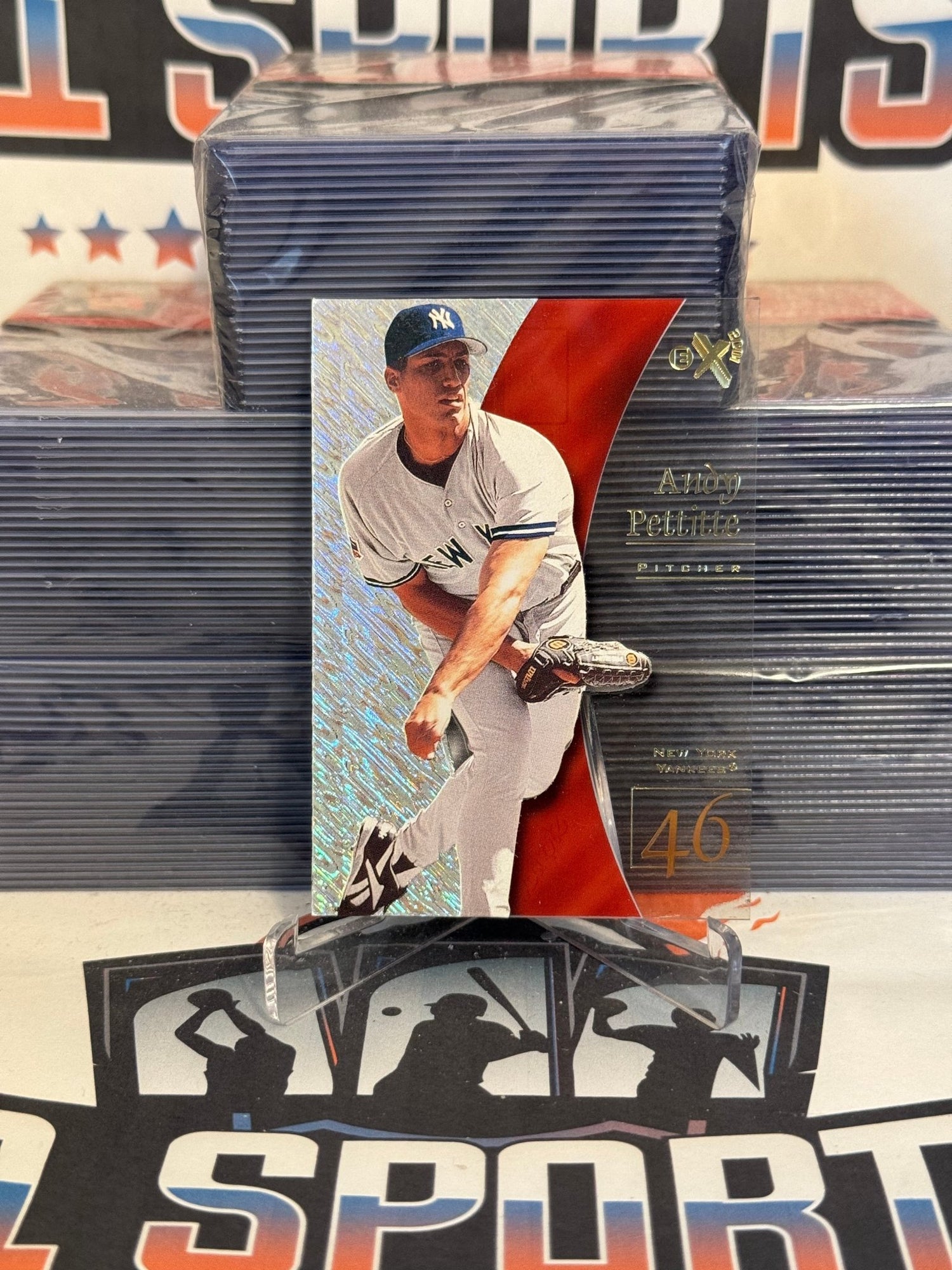 2001 Skybox EX Andy Pettitte #28