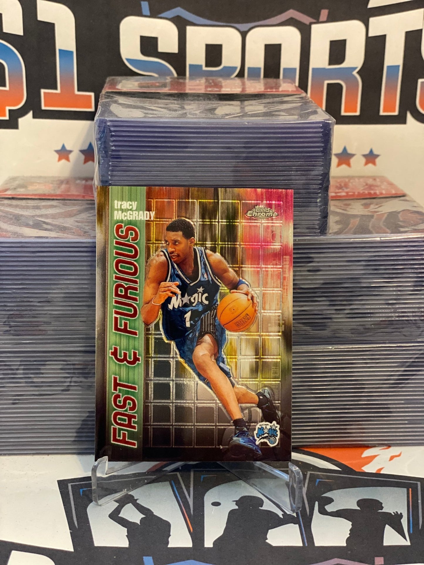 2001 Topps Chrome (Fast & Furious) Tracy McGrady #FF03