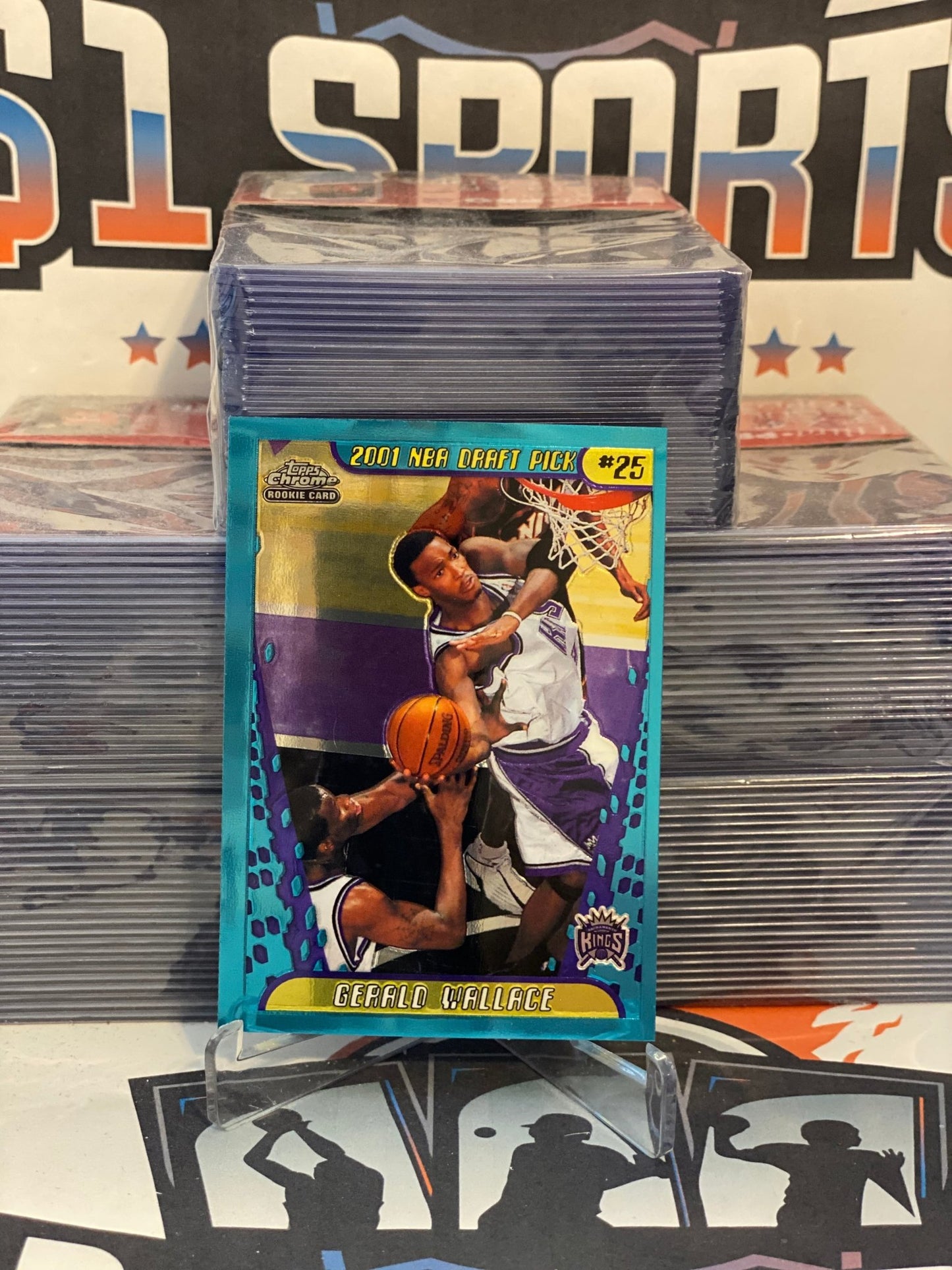 2001 Topps Chrome Gerald Wallace Rookie #152