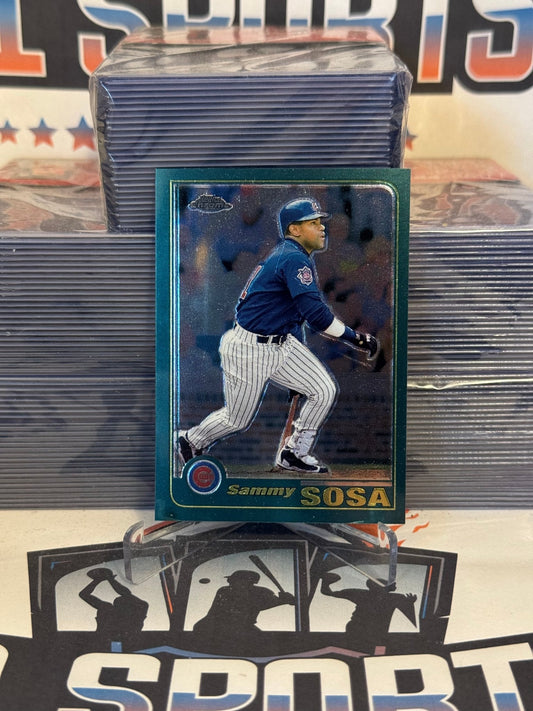 2001 Topps Chrome Sammy Sosa #378