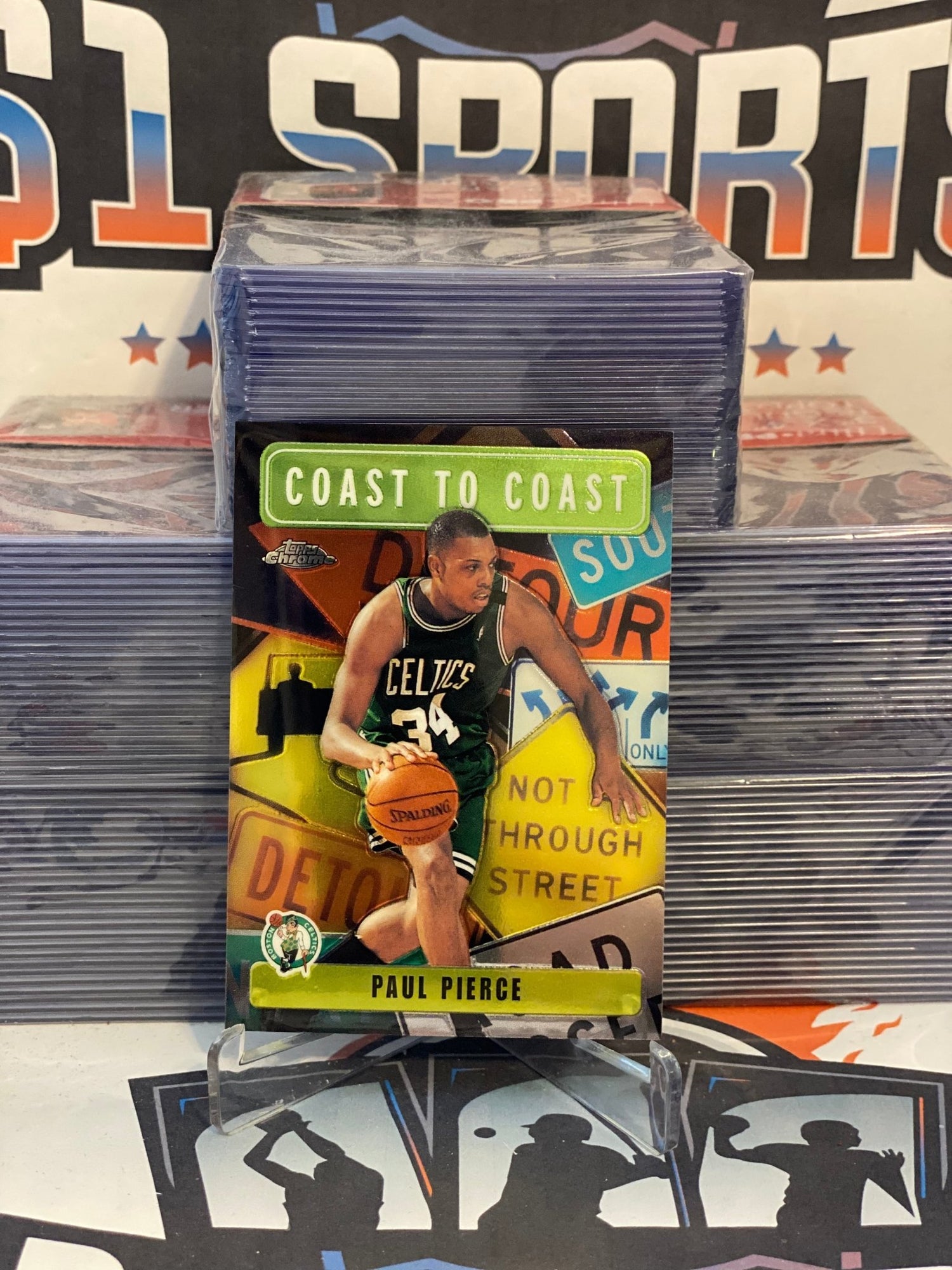 2002 Topps Chrome (Coast to Coast) Paul Pierce #CC9