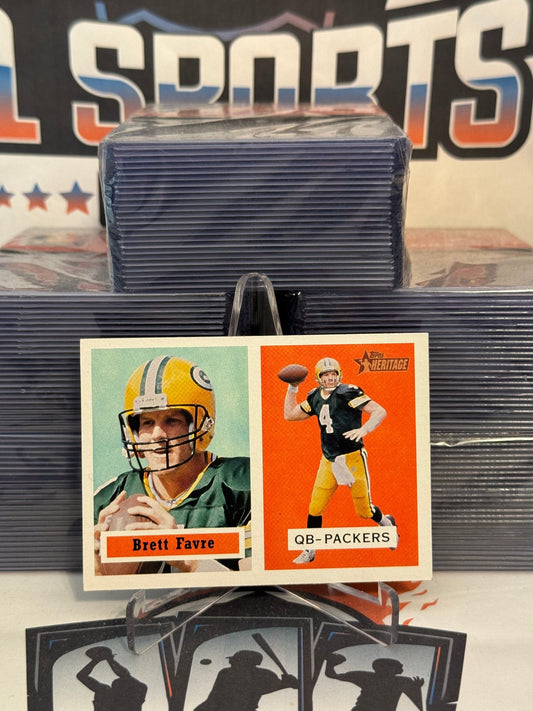 2002 Topps Heritage Brett Favre #154