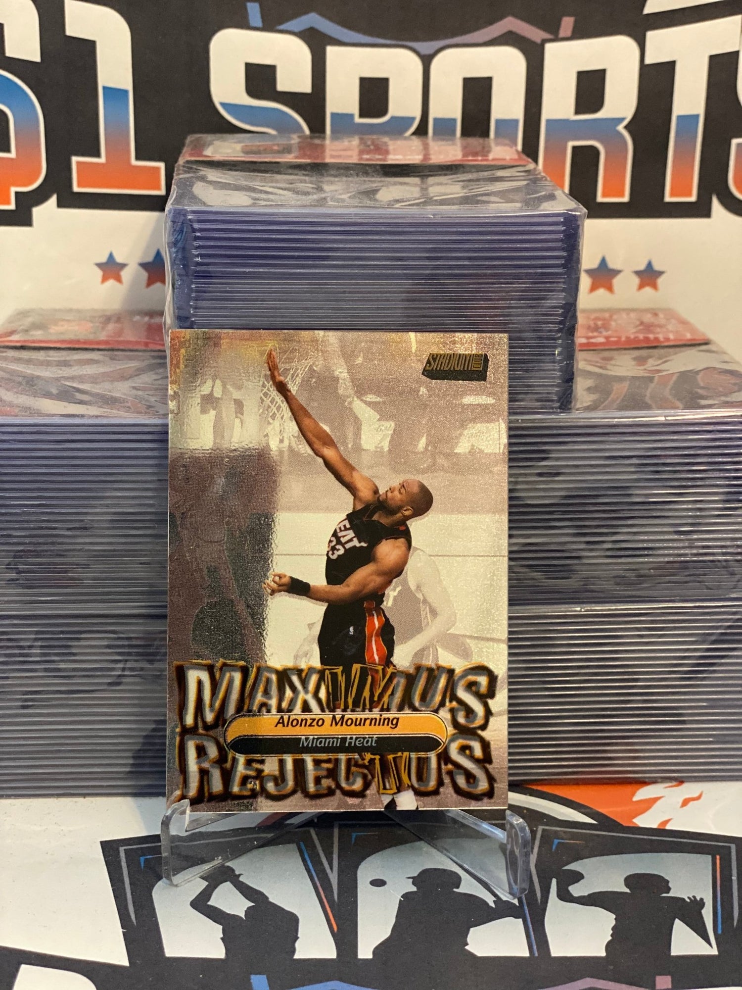 2002 Topps Stadium Club (Maximus Rejectus) Alonzo Mourning #MR9