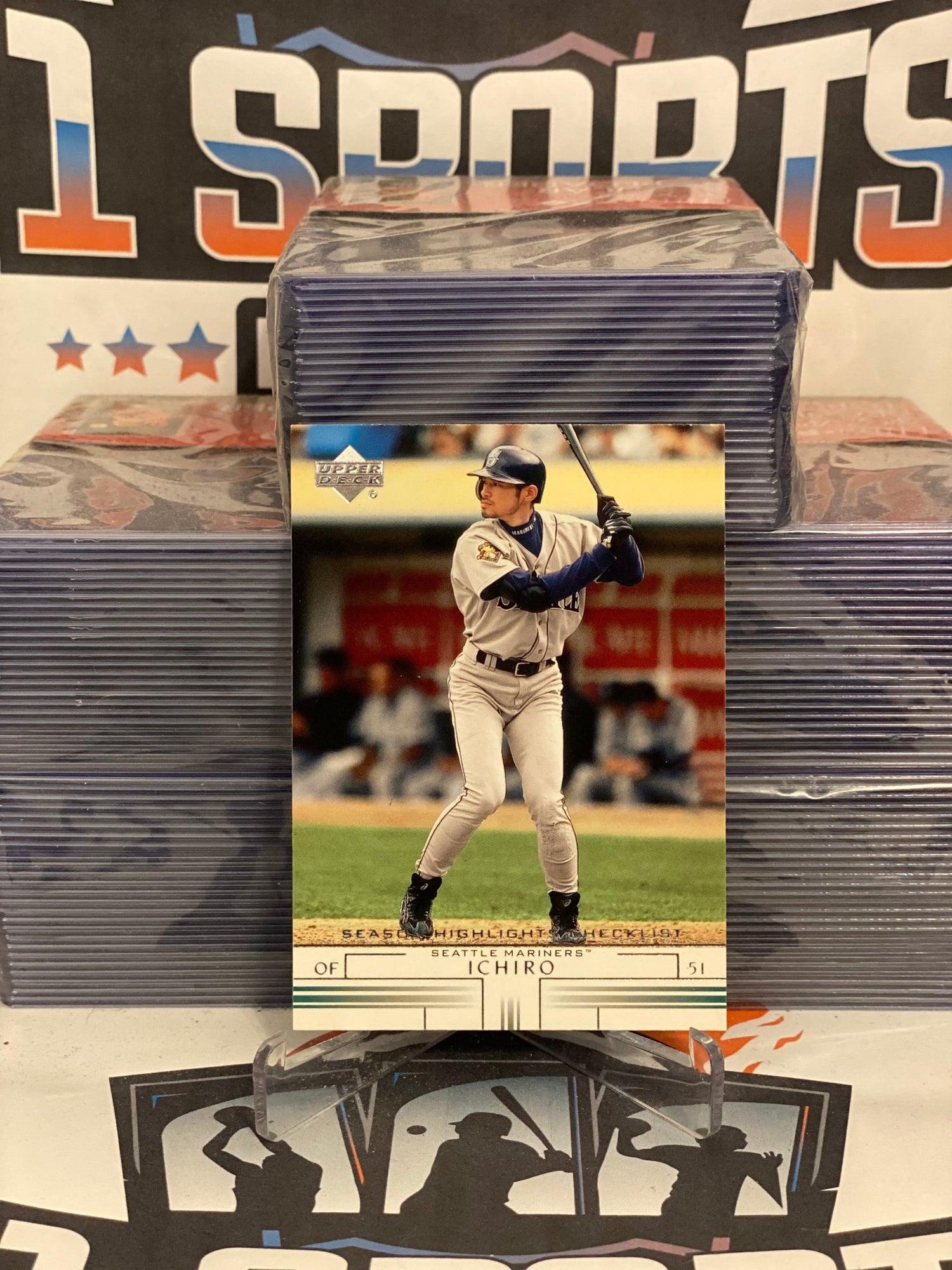 2002 Upper Deck (Season's Highlights) Ichiro Suzuki #738