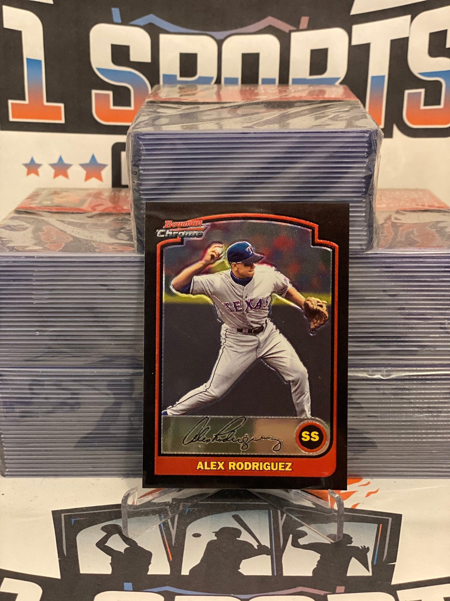 2003 Bowman Chrome Alex Rodriguez #129