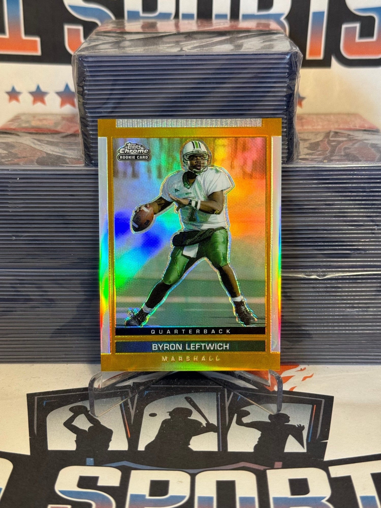 2003 Topps Chrome (Bronze) Byron Leftwich Rookie #150