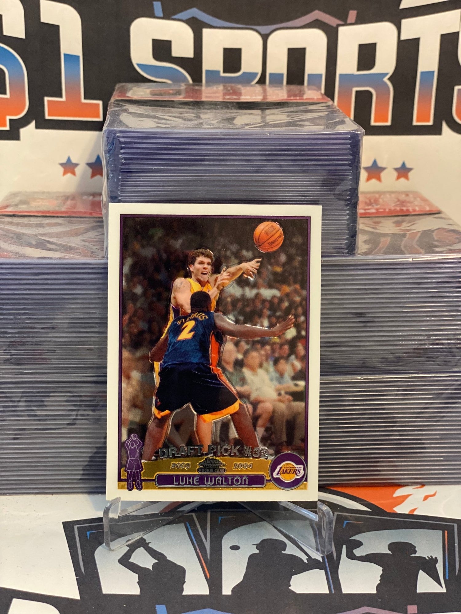 2003 Topps Chrome Luke Walton Rookie #142