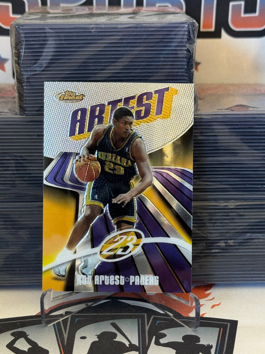 2003 Topps Finest Ron Artest #51