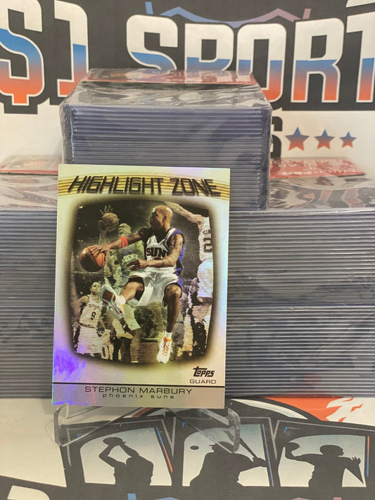 2003 Topps (Highlight Zone) Stephon Marbury #HZ-9