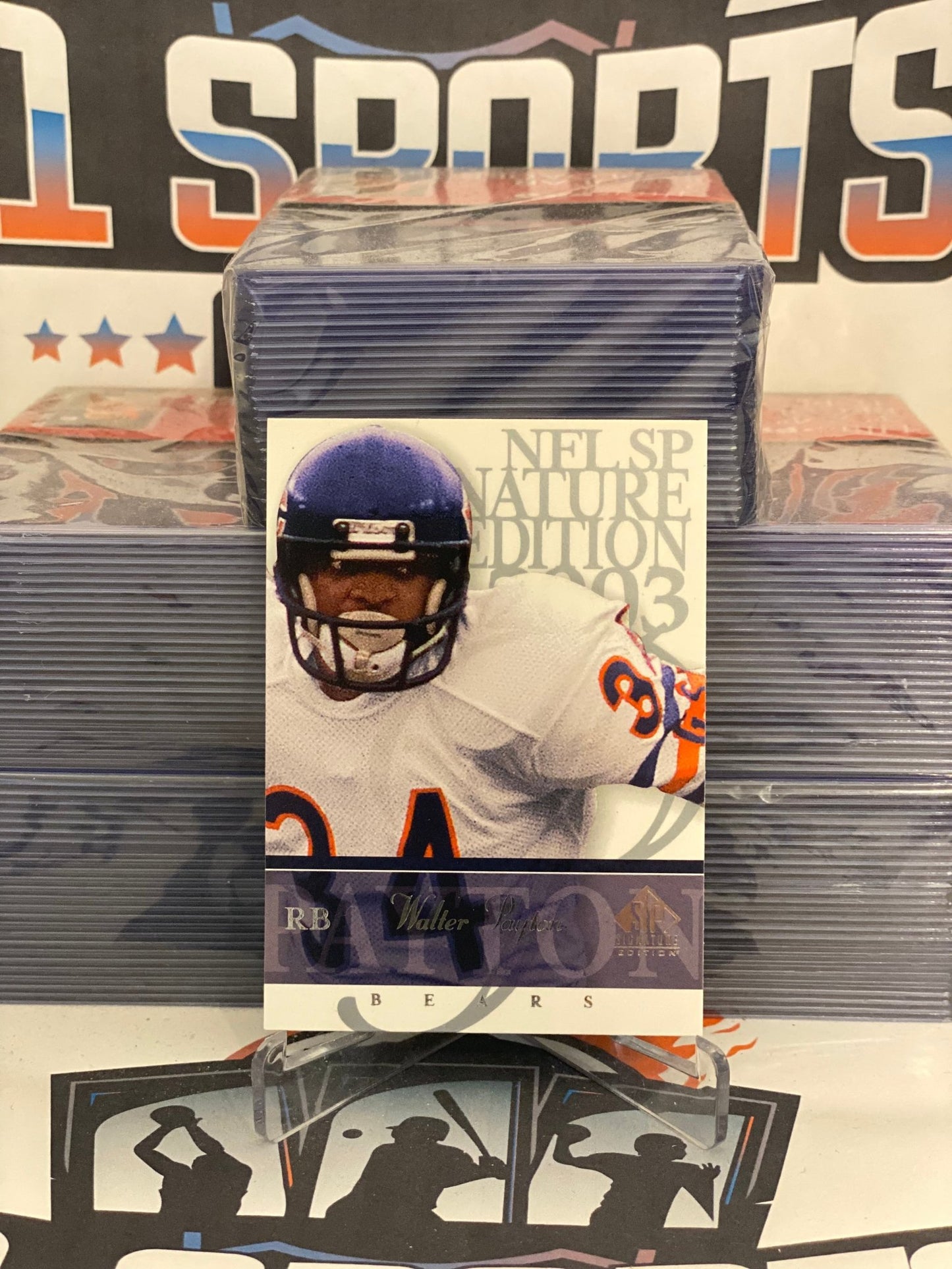 2003 Upper Deck SP Signature Edition Walter Payton #34