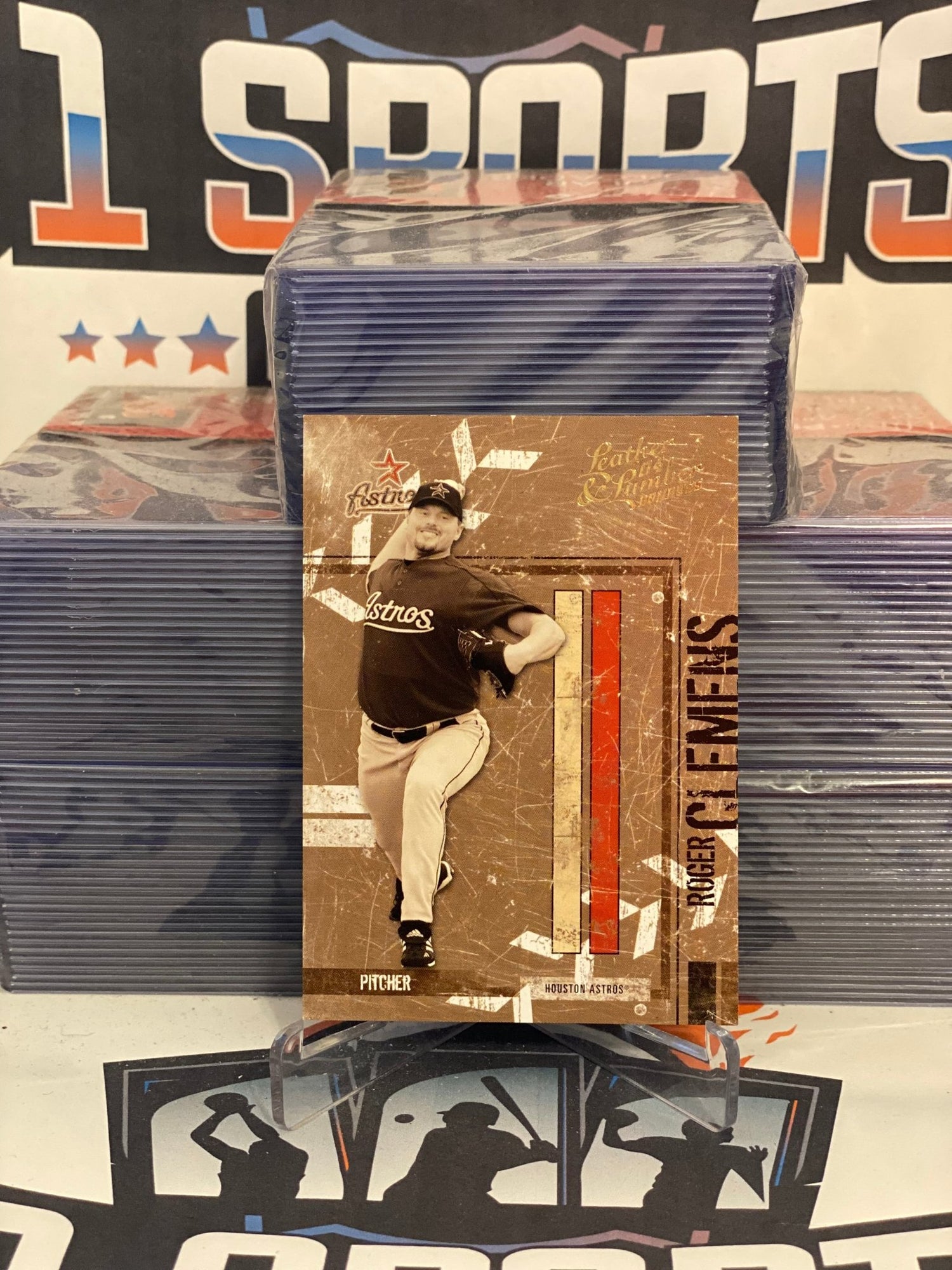 2004 Donruss (Leather & Lumber 297/1000) Roger Clemens #63