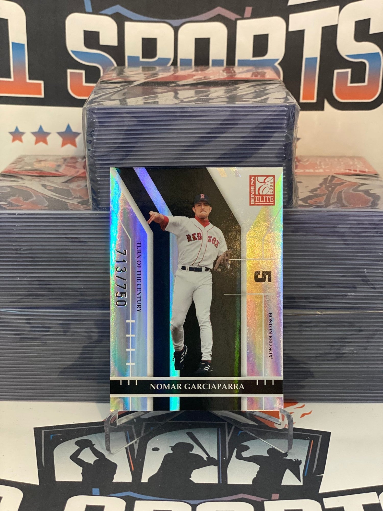 2004 Donruss (Turn of the Century 713/750) Nomar Garciaparra #16