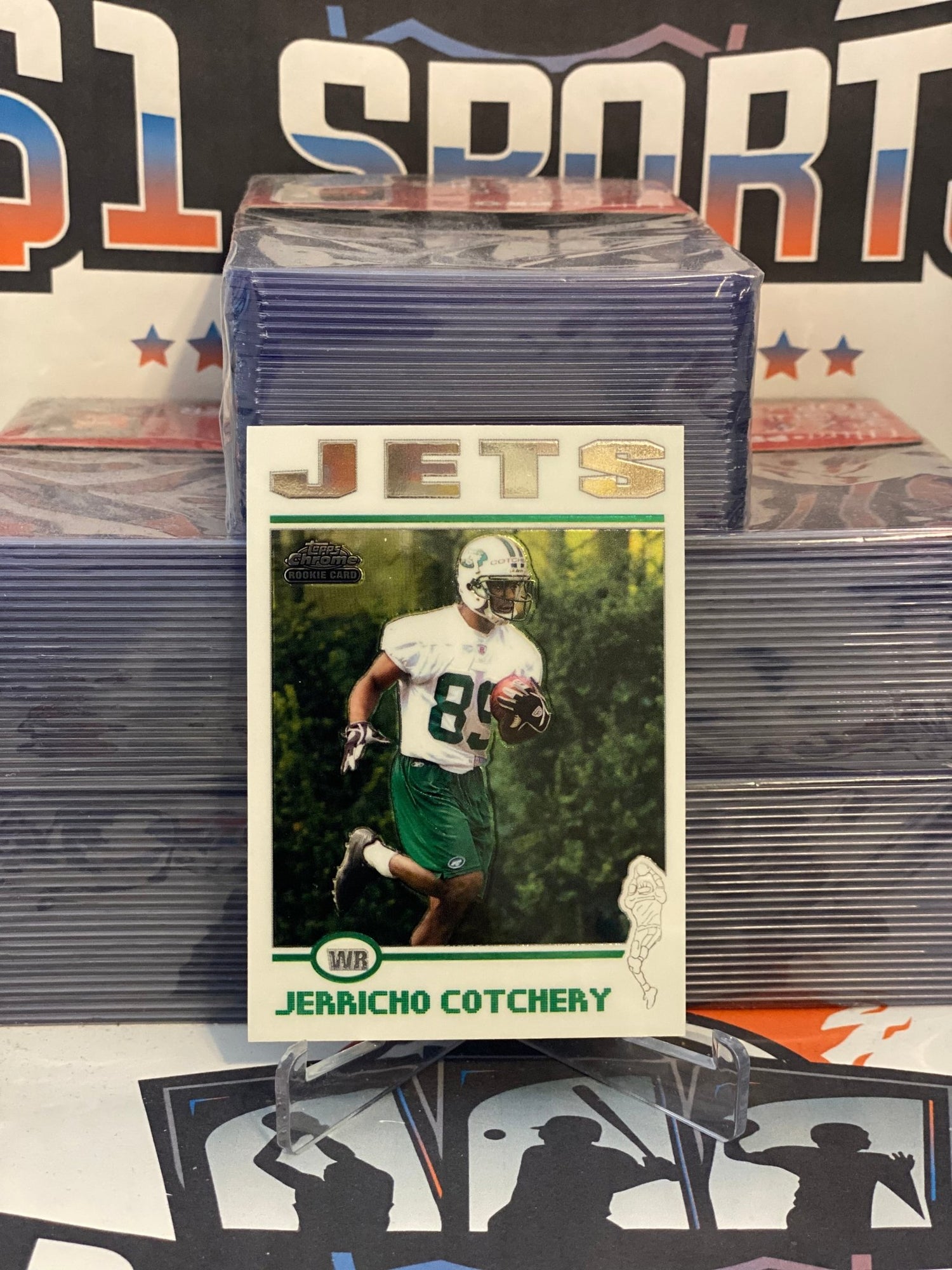 2004 Topps Chrome Jerricho Cotchery Rookie #194