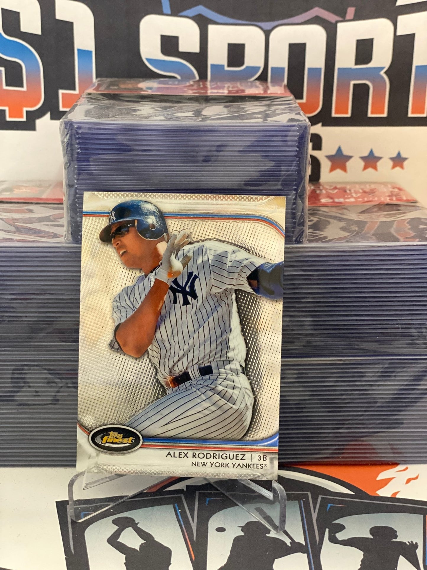 2004 Topps Finest Alex Rodriguez #79