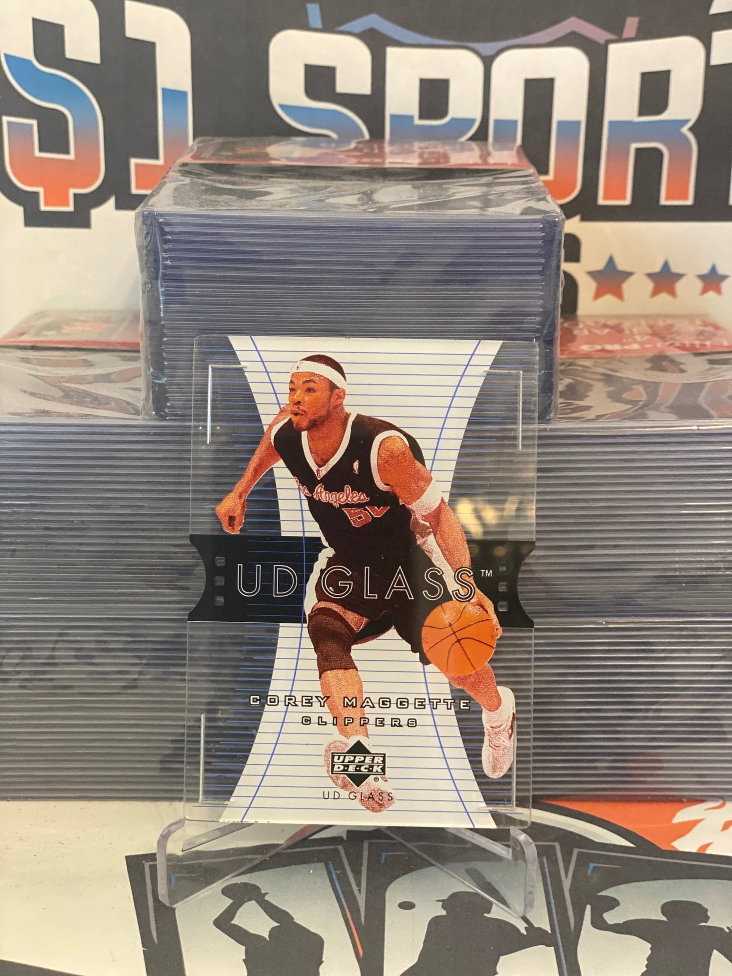 2004 Upper Deck Glass Corey Maggette #23