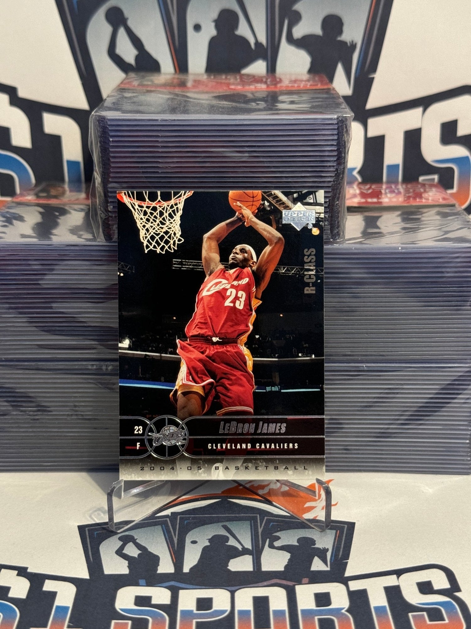 2004 Upper Deck (R-Class, 2nd Year) LeBron James #13