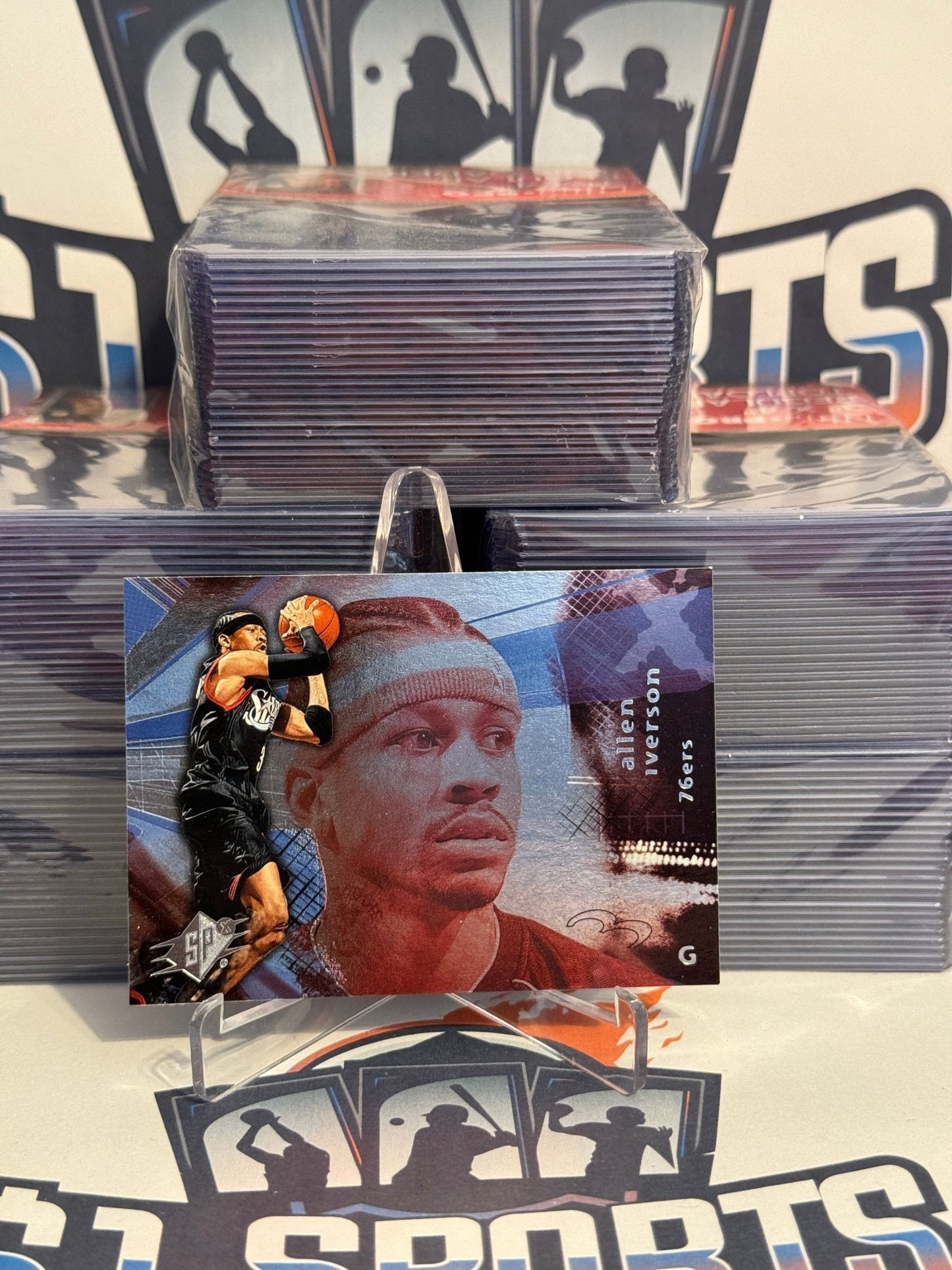 2004 Upper Deck SPx Allen Iverson #65