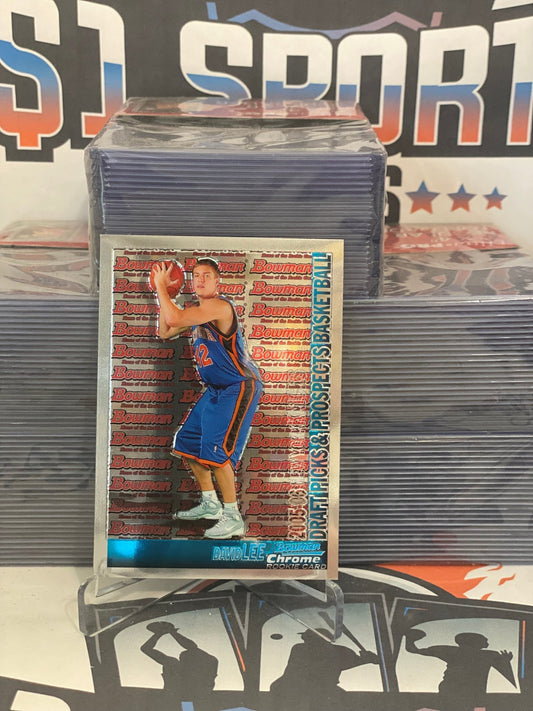 2005 Bowman Chrome David Lee Rookie #143