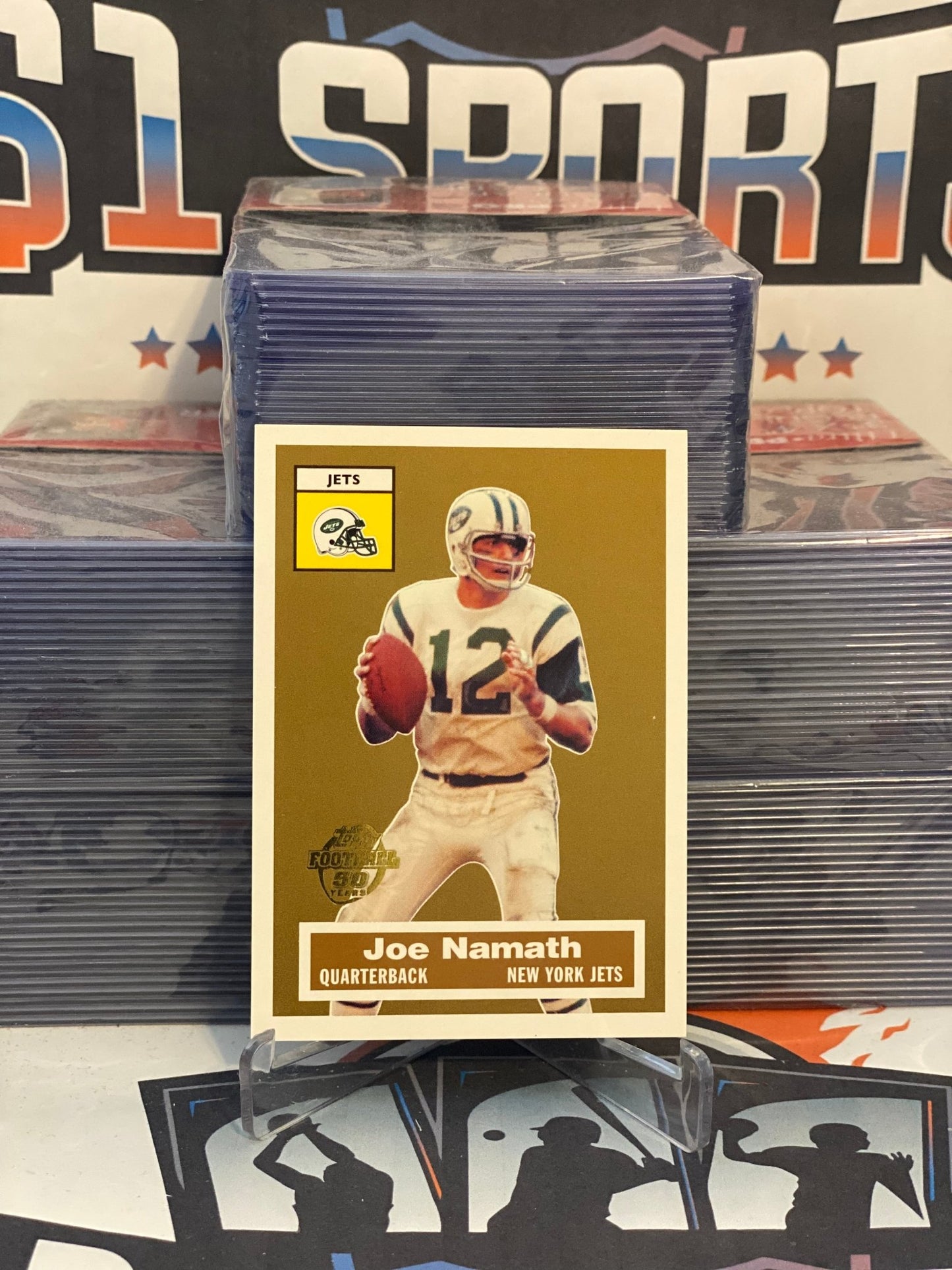 2005 Topps (50 Years) Joe Namath #1