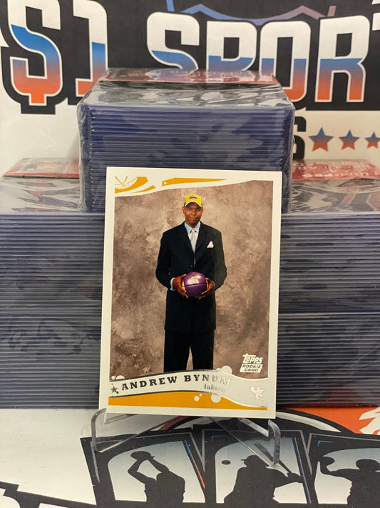 2005 Topps Andrew Bynum Rookie #230