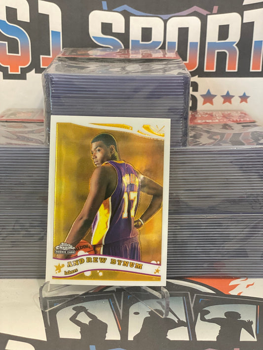 2005 Topps Chrome Andrew Bynum Rookie #186