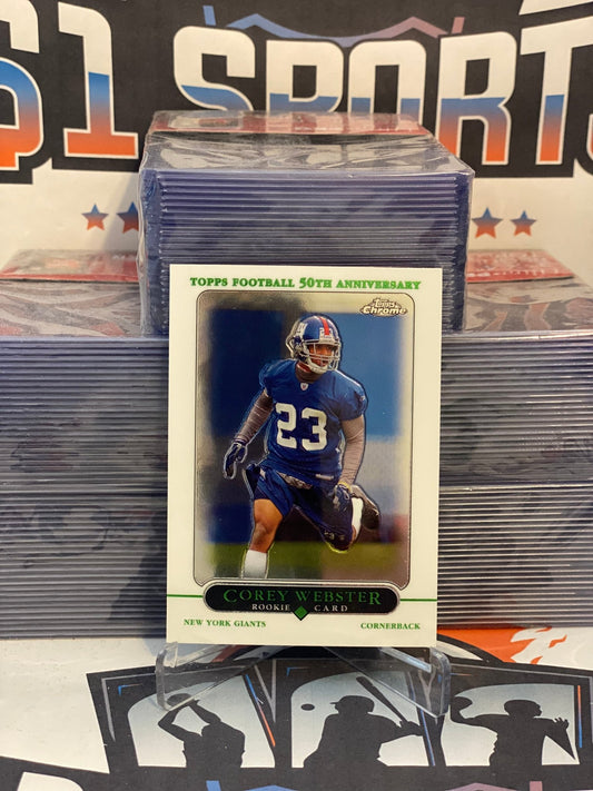 2005 Topps Chrome Corey Webster Rookie #266