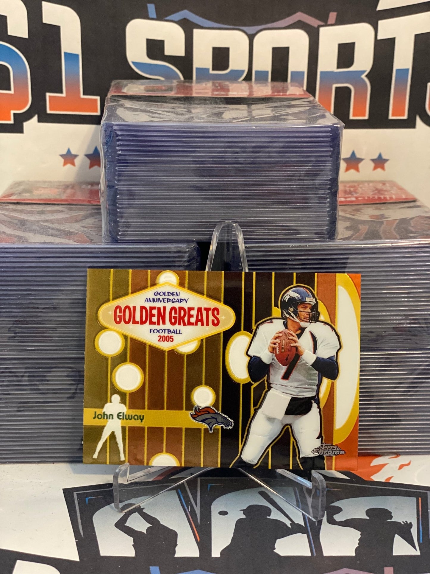 2005 Topps Chrome (Golden Greats) John Elway #GA5