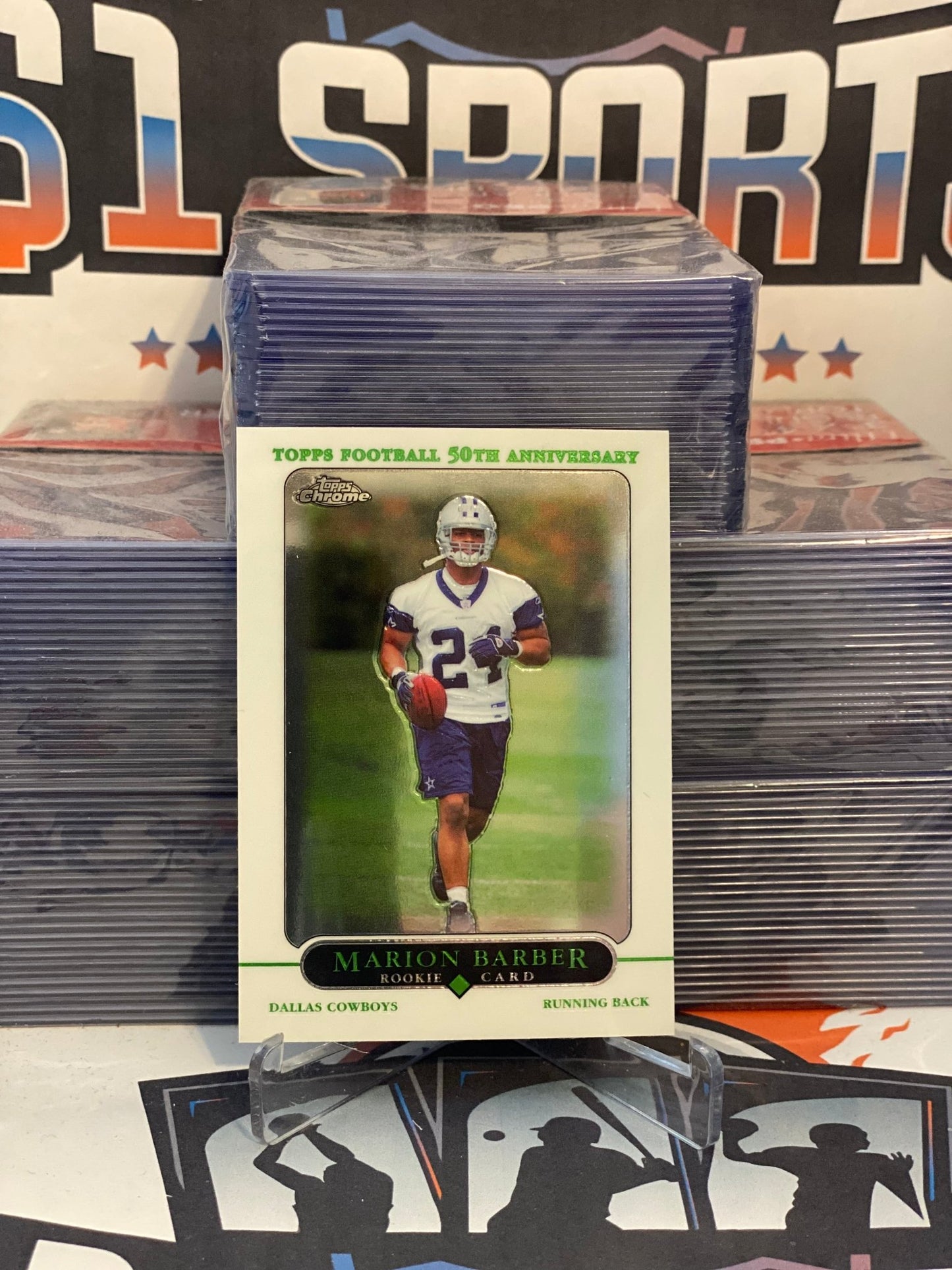 2005 Topps Chrome Marion Barber Rookie #223