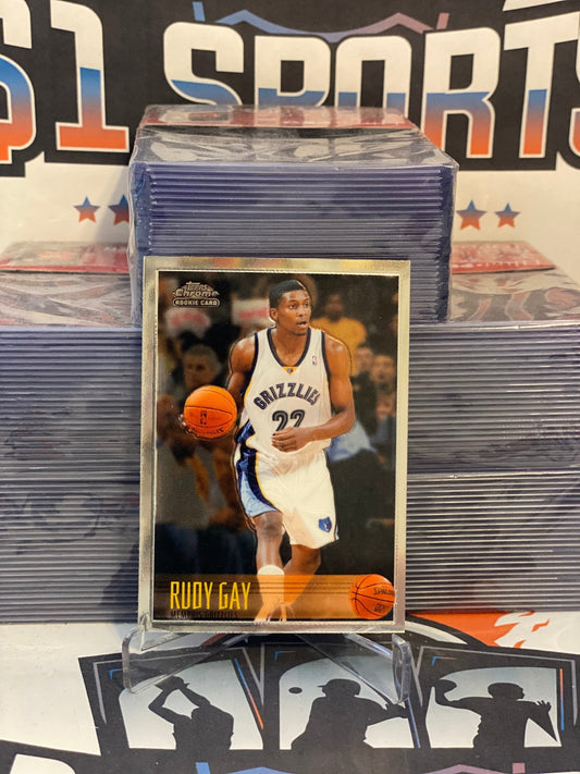 2005 Topps Chrome Rudy Gay Rookie #184