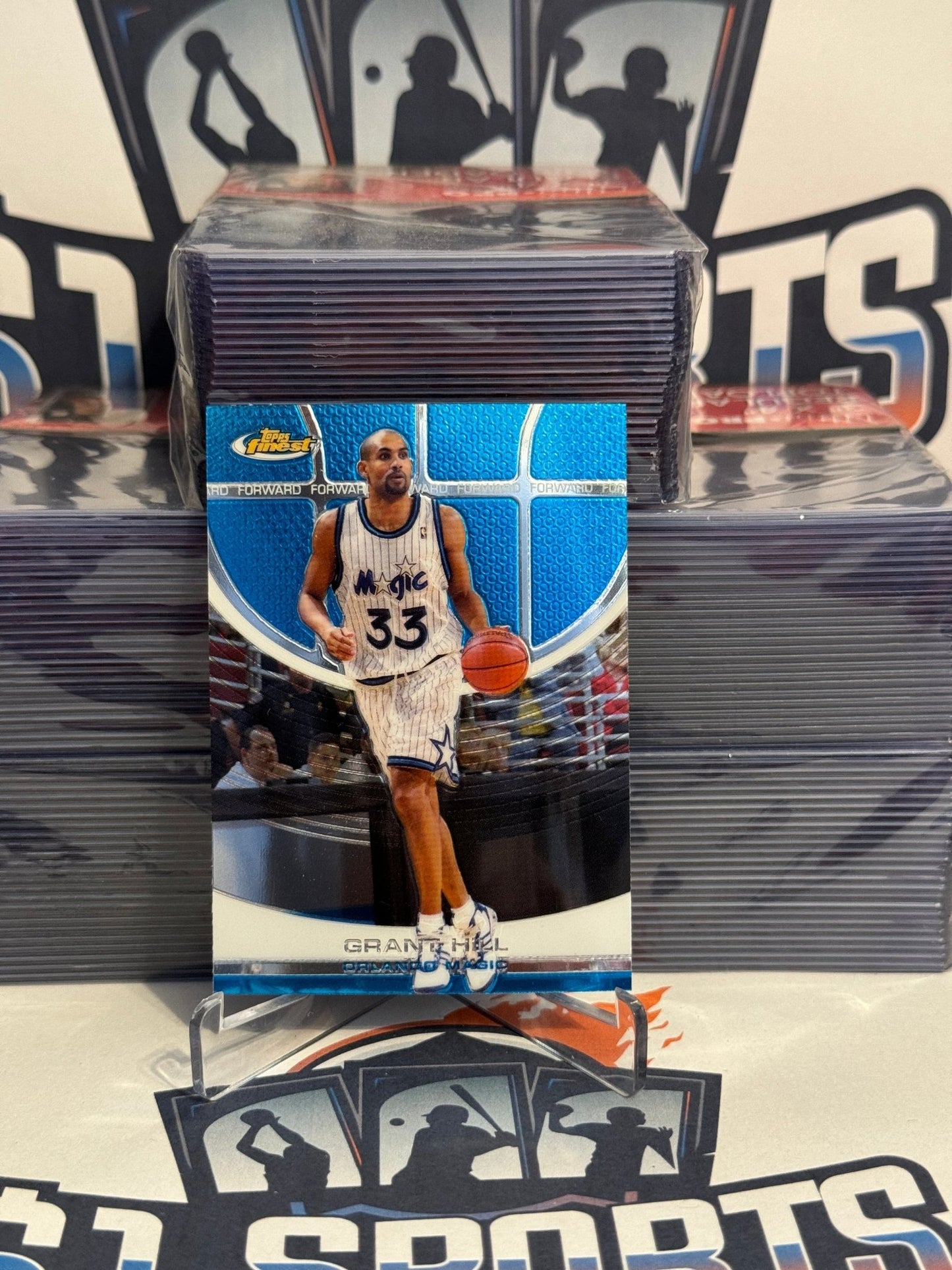 2005 Topps Finest Grant Hill #7