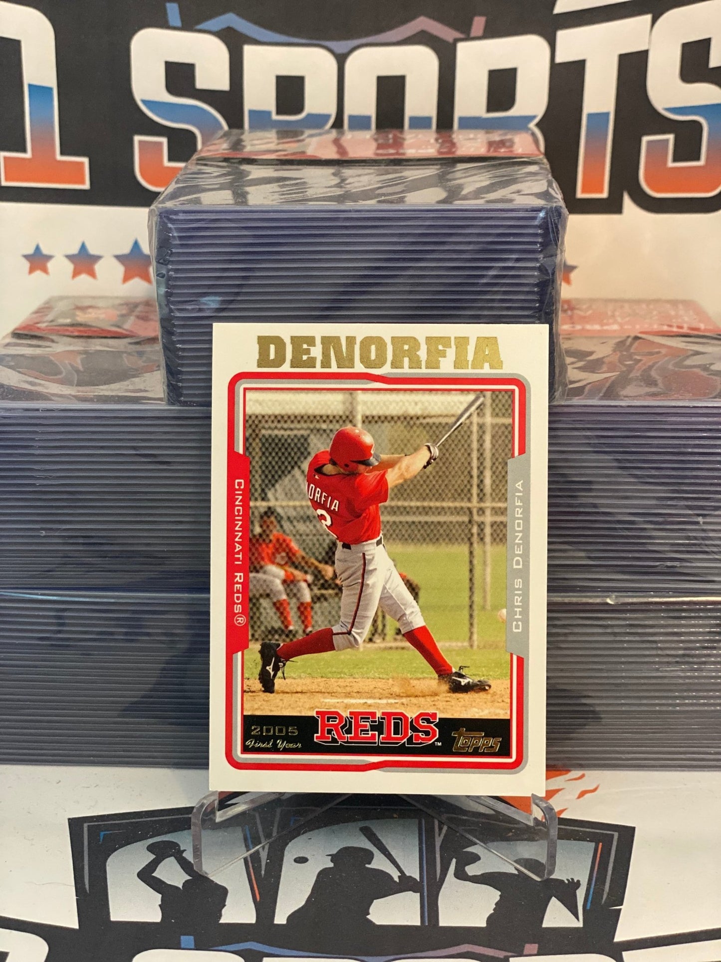 2005 Topps (First Year) Chris Denorfia Rookie #314