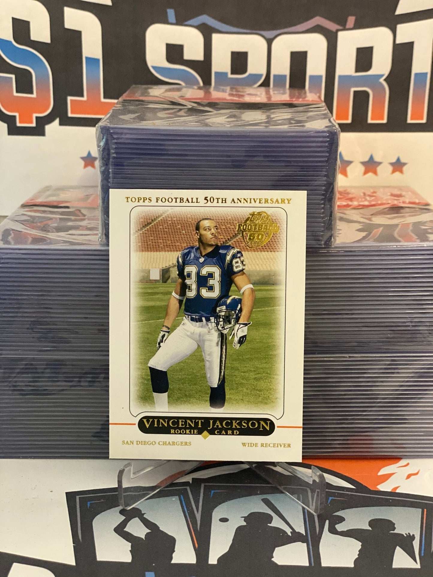 2005 Topps Vincent Jackson Rookie #420