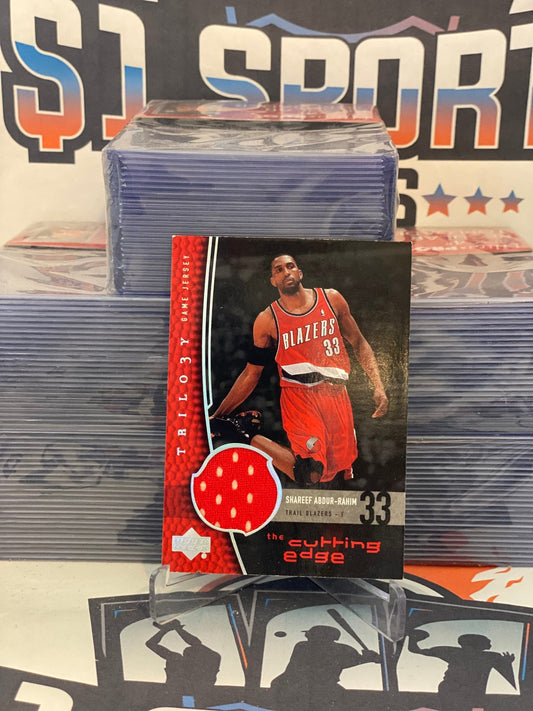 2005 Upper Deck (Trilo3y Relic) Shareef Abdur-Rahim #CS-SA