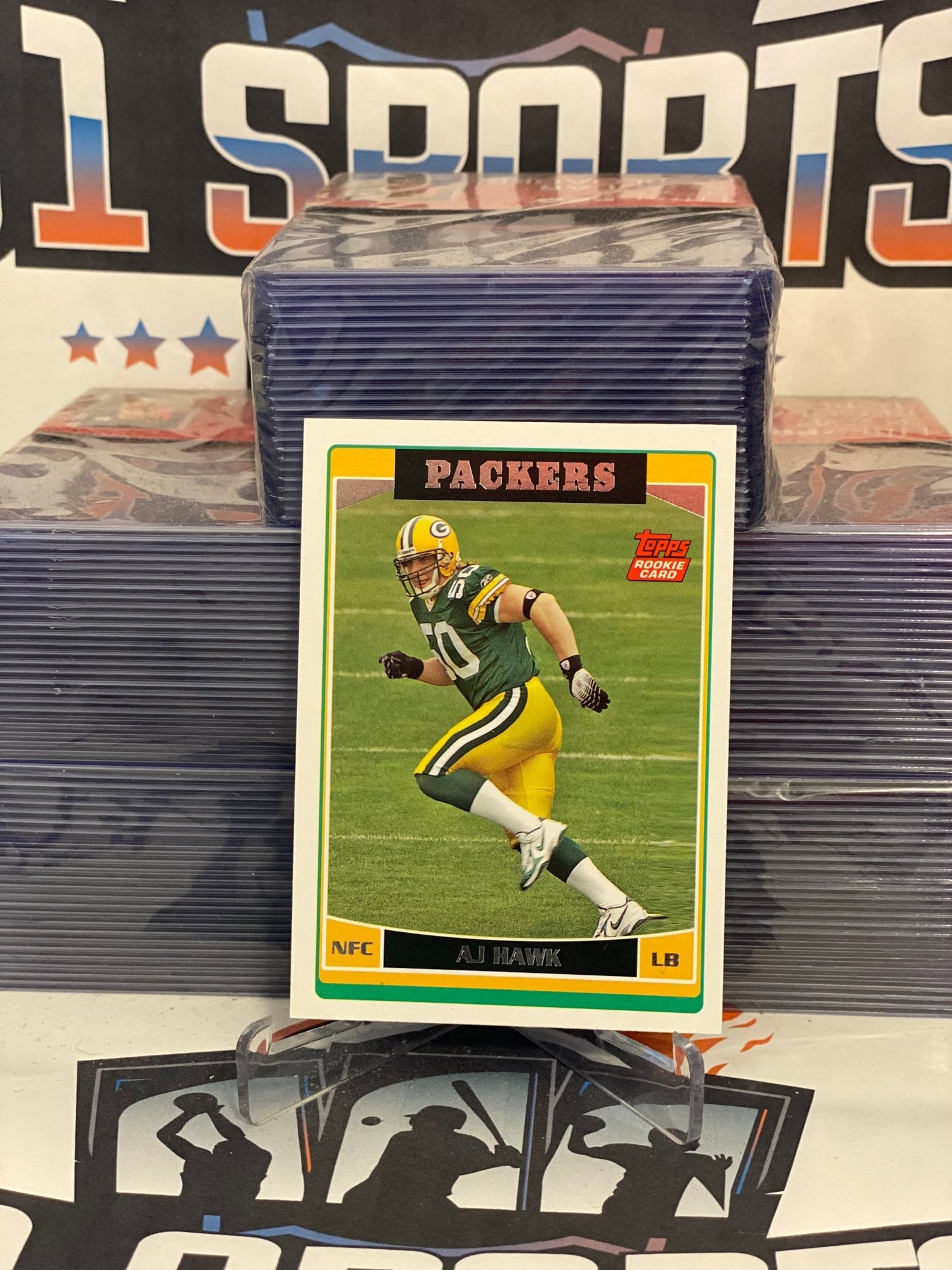 2006 Topps AJ Hawk Rookie #360