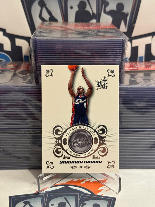 2006 Topps Big Game Basketball (252/579) Shannon Brown Rookie #90