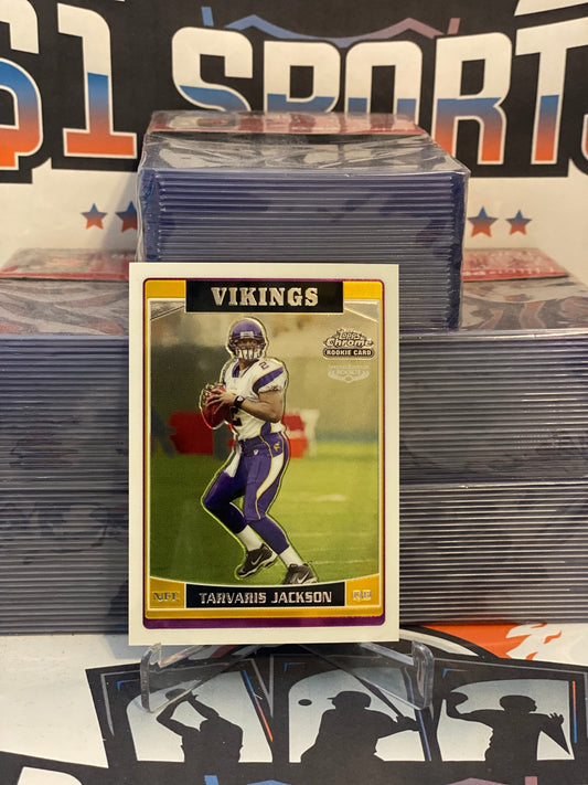 2006 Topps Chrome Tarvaris Jackson Rookie #254