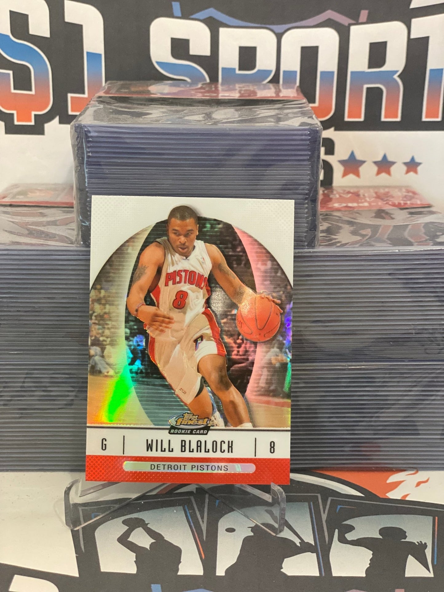 2006 Topps Finest (Refractor) Will Blalock Rookie #61