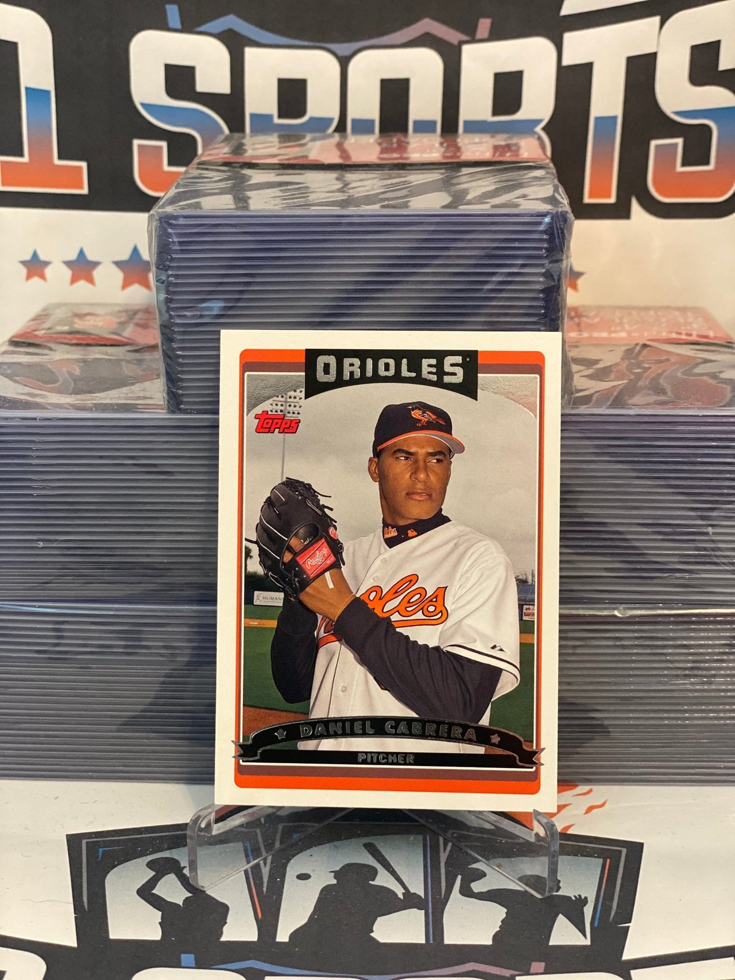 2006 Topps (Orioles Team Set) Daniel Cabrera Rookie #BAL10