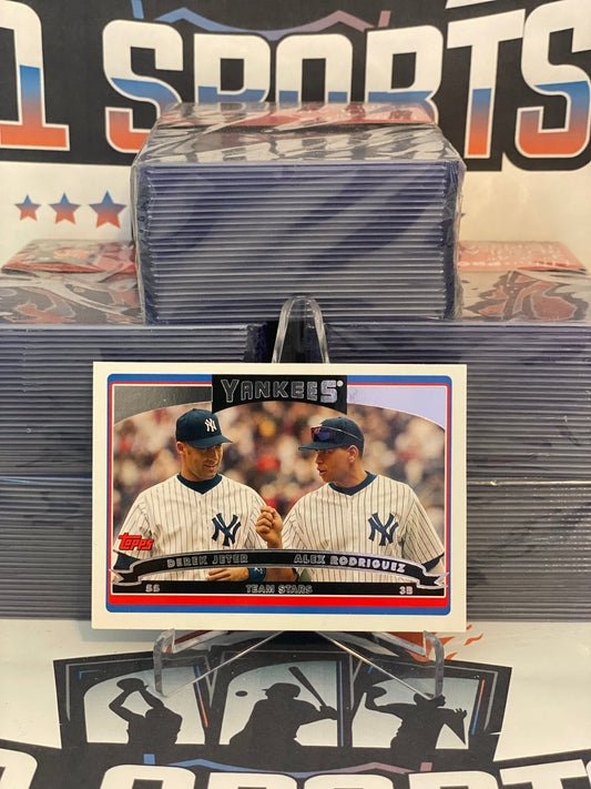 2006 Topps (Team Stars) Derek Jeter & Alex Rodriguez #326