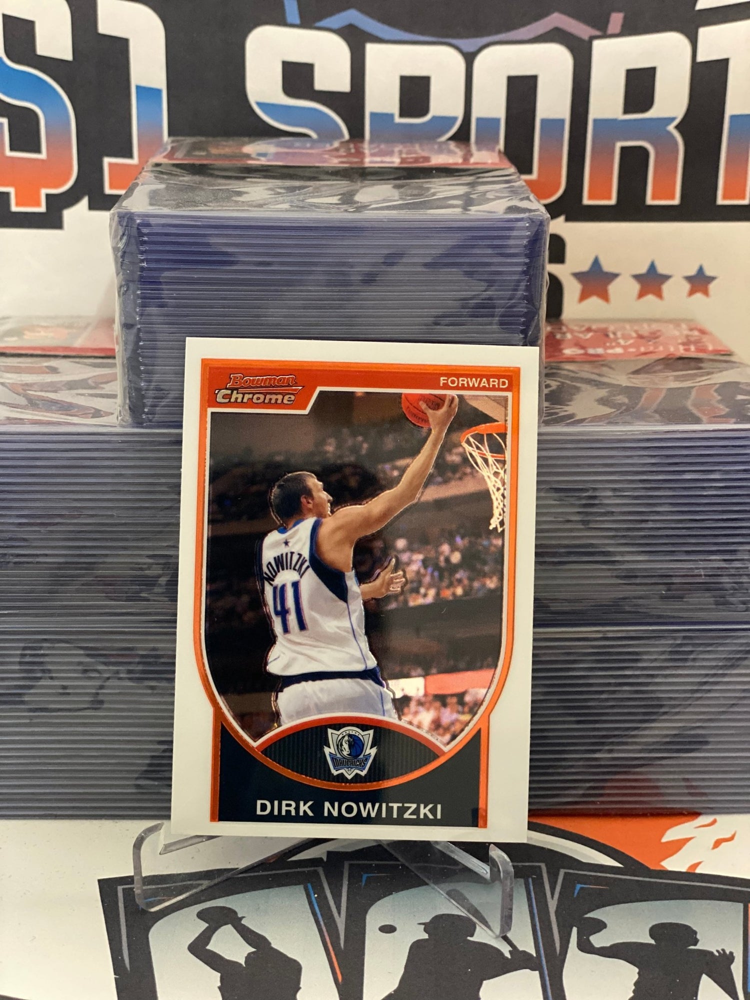 2007 Bowman Chrome Dirk Nowitzki #41