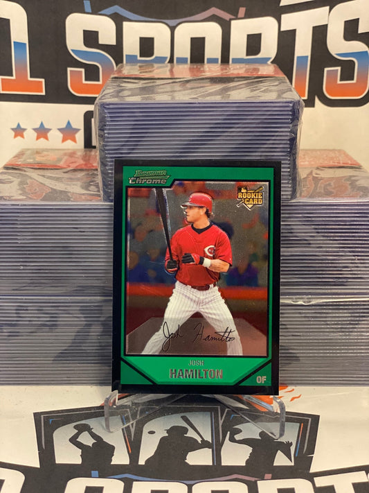 2007 Bowman Chrome Josh Hamilton Rookie #198