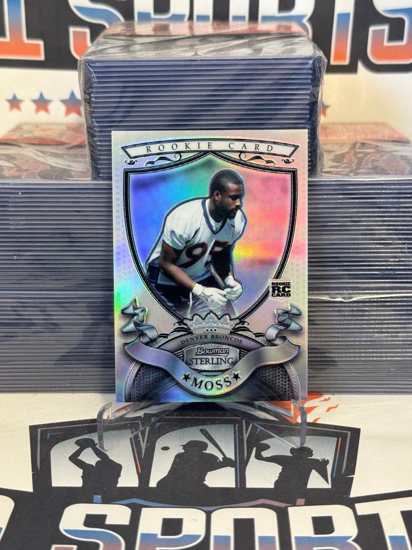 2007 Bowman Sterling (Refractor 149/199) Jarvis Moss #5