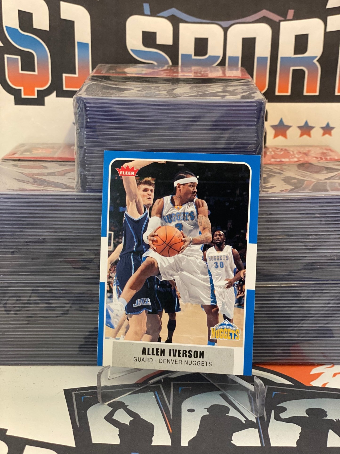 2007 Fleer Allen Iverson #161