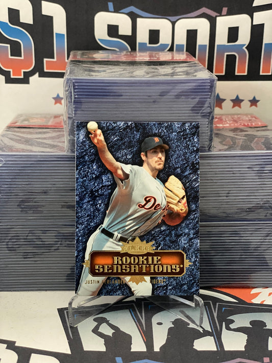 2007 Fleer (Rookie Sensations) Justin Verlander #RS-JV