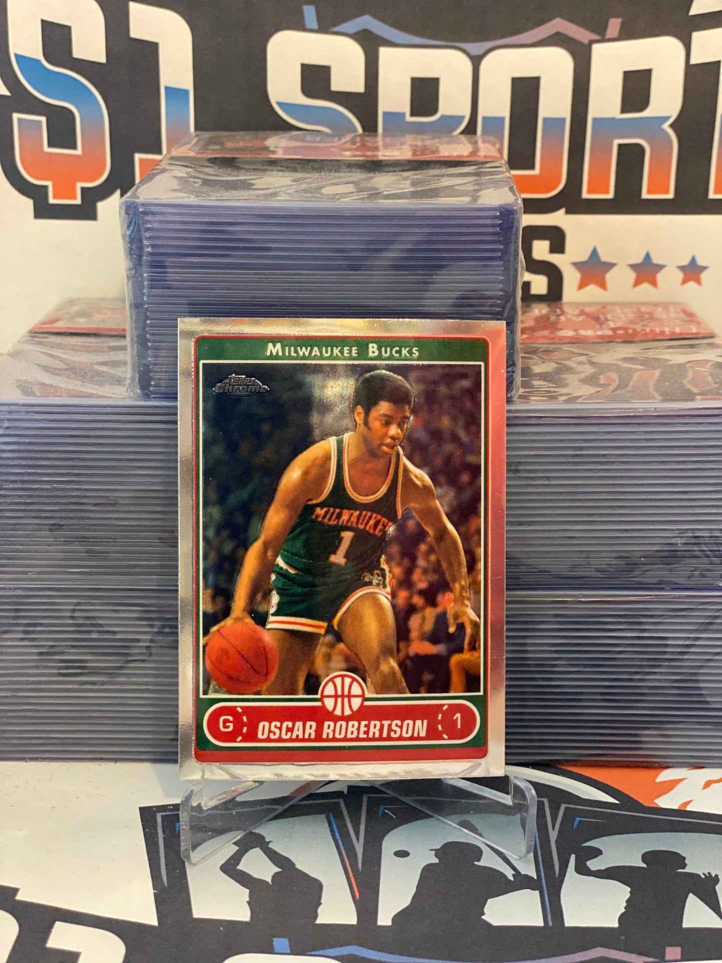 2007 Topps Chrome Oscar Robertson #156