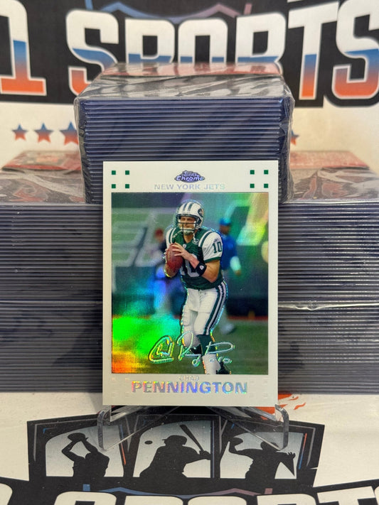 2007 Topps Chrome (White Refractor 499/869) Chad Pennington #TC7